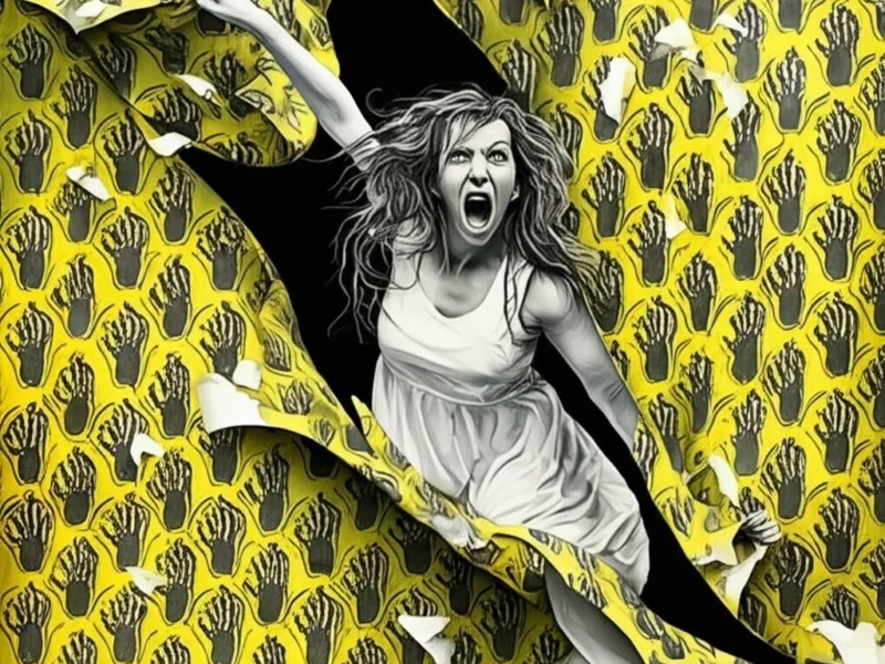 El Empapelado Amarillo: Una Crítica Feminista a la Salud Mental Femenina en el Siglo XIX