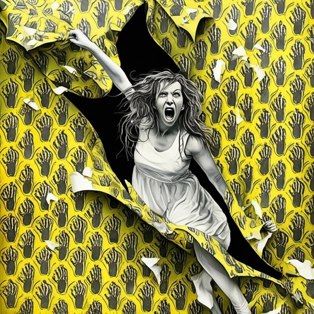 El Empapelado Amarillo: Una Crítica Feminista a la Salud Mental Femenina en el Siglo XIX